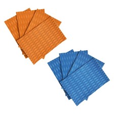 Ensemble de 4 Tapis Antidérapants pour Planche de Surf, Feuille Découpable
