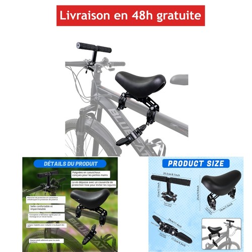 Siège bébé vélo avant