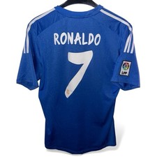 REAL MADRID 2014 AWAY RONALDO 7 FOOTBALL SHIRT SOCCER JERSEY ADIDAS Z29405 sz M