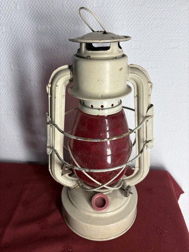 Ancienne lampe tempête - lampe,