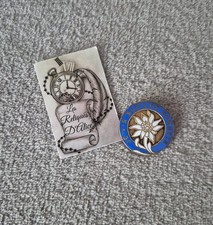 Insigne Edelweiss "je vis sur les sommets" à identifier Mourgeon Parcroyal Paris