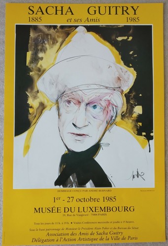 Saca guitry affiche - saca,
