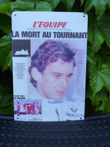 Plaque métal formule ayrton - métal, 1