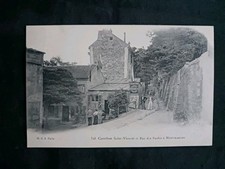 CPA Montmartre Carrefour Saint Vincent Et Rue Des Saules