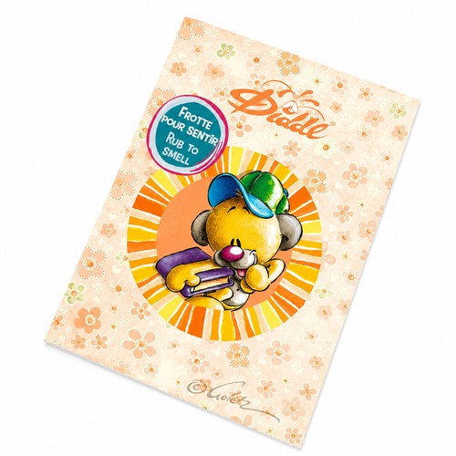 Bloc notes diddl parfumé - diddl, a6
