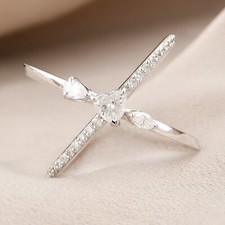 Bague À Manchon Croisée SI/H