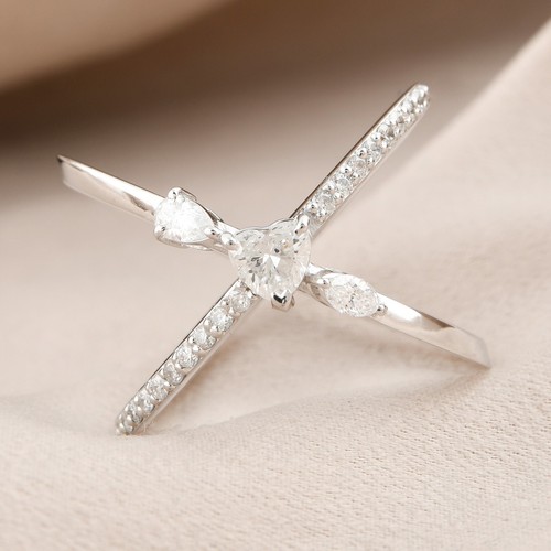 Bague manchon croisée - bague,