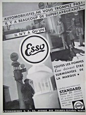 PUBLICITÉ DE PRESSE 1933