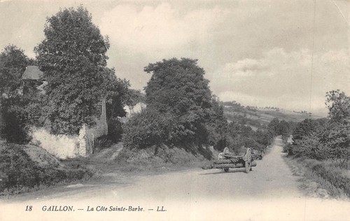 Cpa gaillon cote sainte - cpa, 27