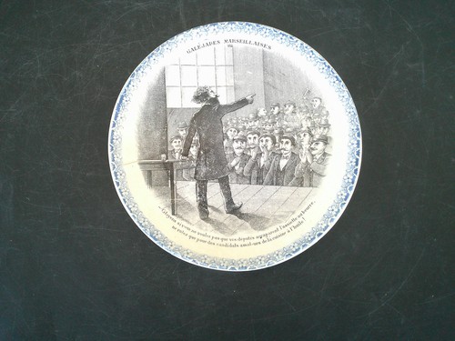 Assiette parlante galejades - assiette,