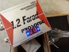 Condensateur 1.2 Farad, Avec Voltmètre, Faite pour Fournir La Puissance PSC-69