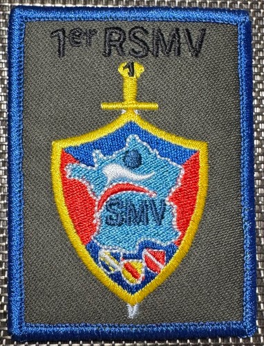 écusson militaire patch 1er - Écusson,