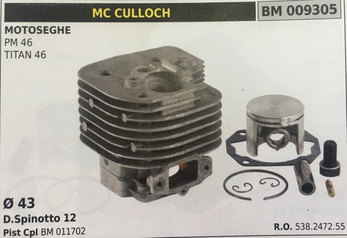 Cylindre complet piston et - piston,
