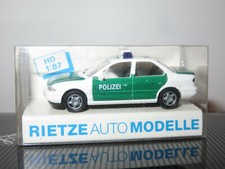 VOITURE RIETZE 50570 FORD MONDEO POLIZEI / POLICE 1/87  ETAT NEUF