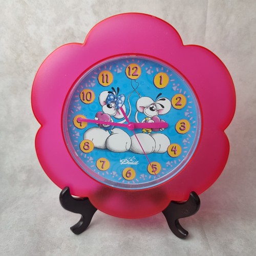 Horloge diddl vintage - vintage, rose