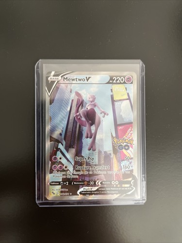 Carte pokémon mewtwo - pokémon, v