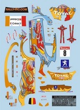 DECALS 1/43 PEUGEOT 207 S2000