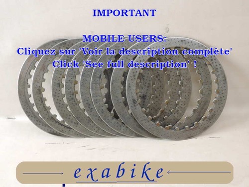 Disques lisses embrayage - disques,