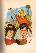 L'escalier bleu, Renee Aurembou et Jean Sidobre