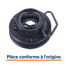 clip guide Poulie Fixation