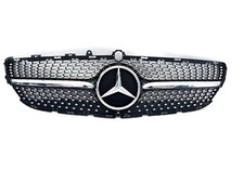 Calandre noir et chrome diamant pour MERCEDES CLS C218 w218 phase 2 07/2014-2017