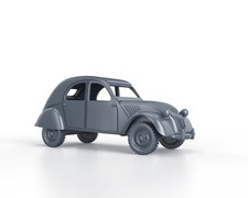 FRENCH Citroen 2CV tarp- 1/48