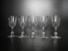 5 verres vin blanc porto Saint