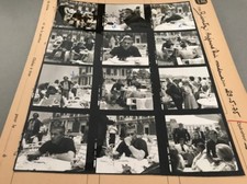 ARMAND JAMMOT : PLANCHE CONTACT ORIGINALE DE 1975