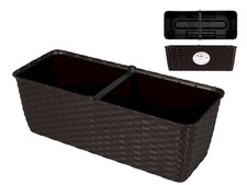 Coffre 'Naturel' 40 Cm Moka