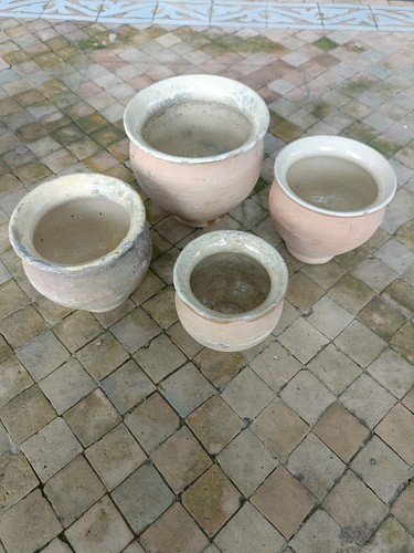 Pots graisse terre - graisse, cuite