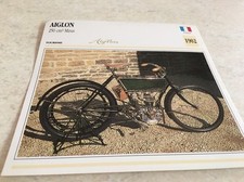 Carte moto collection Aiglon 250 mirus 1902 Atlas Motorcycle 