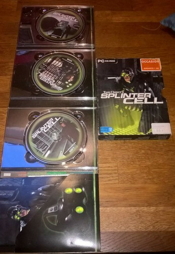 Splinter cell pc box - splinter,