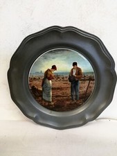 Assiette Décorative En Étain