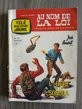 AU NOM DE LA LOI n° 10  TELE SERIE jaune EDITIONS OZ  de 1964 JOSH RANDALL