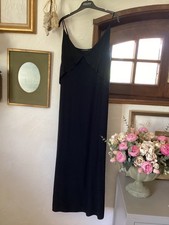 robe longue noir a bretelles