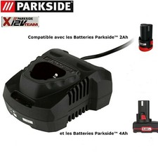 Chargeur Batterie 12 V Compatible Batteries 2Ah ou 4Ah Parkside  12V Charger OEM