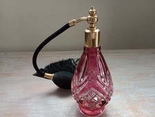 ANCIEN VAPORISATEUR PARFUM CRISTAL DE BOHÉME