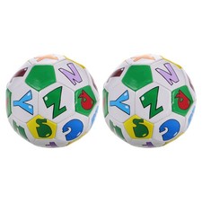  Lot de 2 ballons de football pour tout-petits : ballon de football en