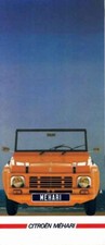Catalogue brochure Citroën Mehari 1985 France