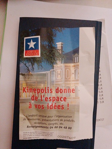Ticket cinéma yamakasi - ticket,