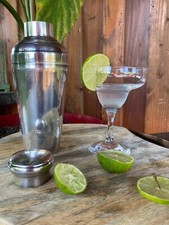 Rare shaker en métal argenté Gorgous, orfèvrerie de St Hilaire, 1940.