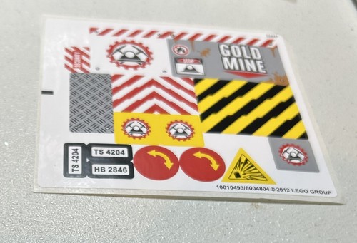 Lego sticker sheet - sticker,
