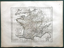 GRAVURE, 1827.  GRANDE CARTE