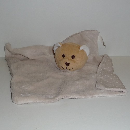 Doudou ours clarins beige - doudou,