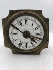 Laiton ancien réveil pendulette - vintage alarm clock, orologio, reloj - France?