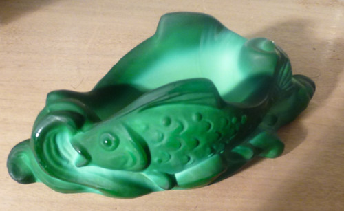 Art déco malachite jade - malachite,