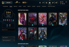Compte LoL EUW - 172 Champ-594