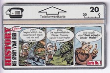 TEST CARTE CARD .. AUTRICHE 20U L&G PRIVEE ESSAI DUMMY BD COMICS N°1 TBE/LUXE