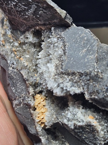 Septaria black calcite - septaria(black,