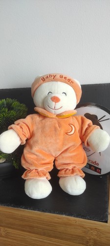 Ours gipsy doudou orange
